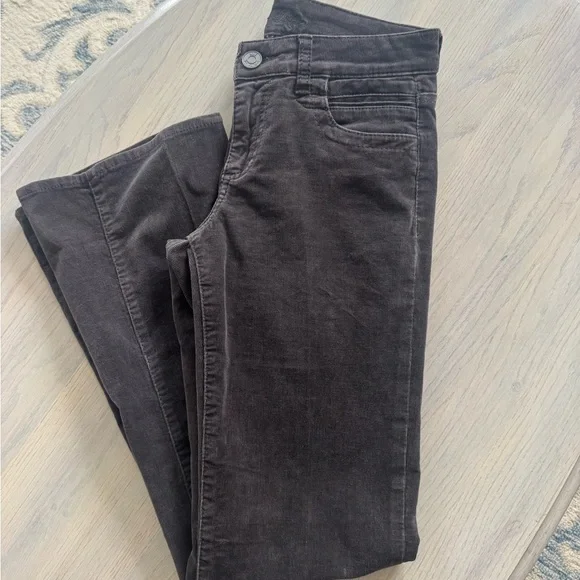 Kut from the Kloth Charcoal Cordoroy Pants - Picture 2 of 9